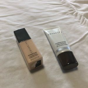 CoverFx Powerplay foundation (N10)&Blurring primer